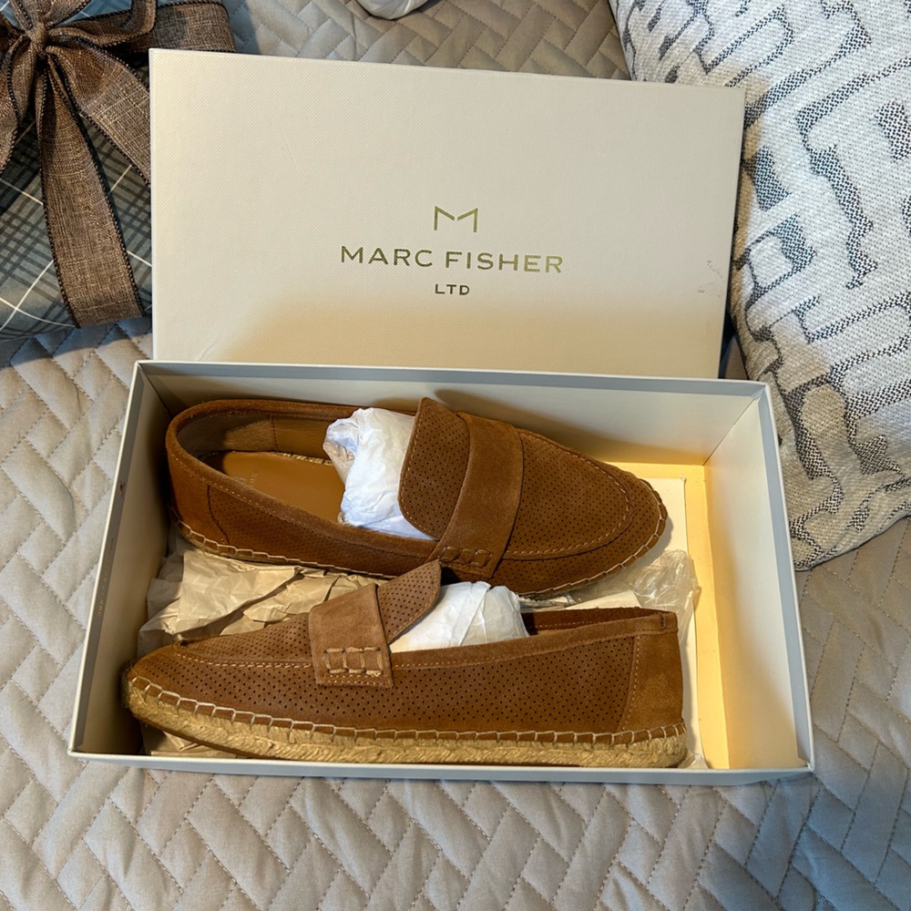 Marc Fisher Ltd Espadrille shoe MLMilla sz 8 New/box